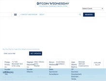 Tablet Screenshot of bitcoinwednesday.com